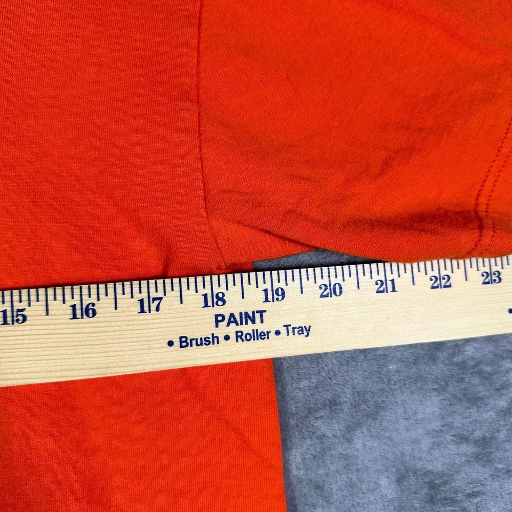 Russell Athletic Clemson Basketball T Shirt Mens Medium Orange Y2K Retro Graphic - Picture 4 of 6